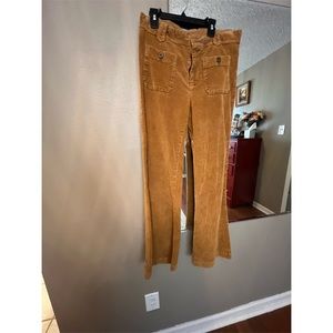 Free People Wide Leg Corduroy Pants